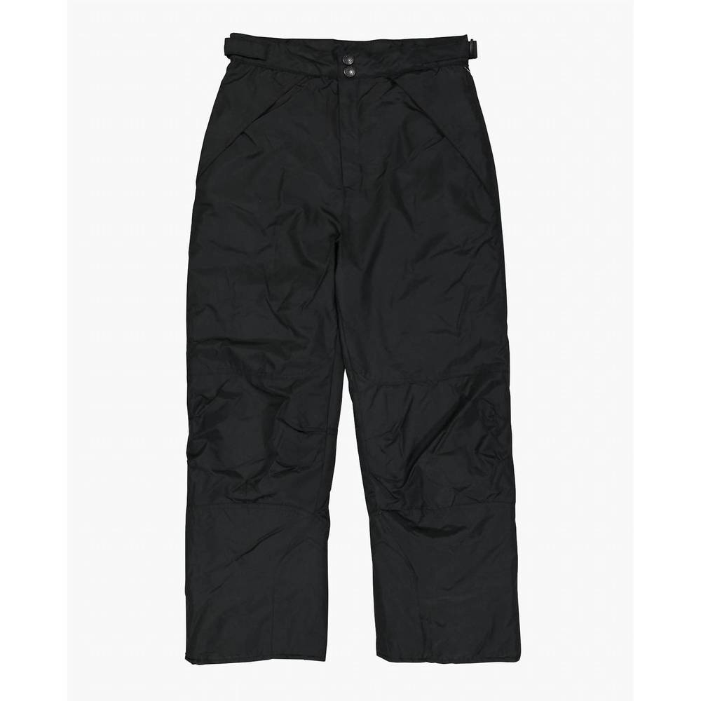NEW LONDON FOG boys snow pant with front pockets in black